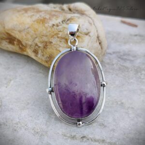 Handmade Ametrine Pendant: 925 Sterling Silver Necklace