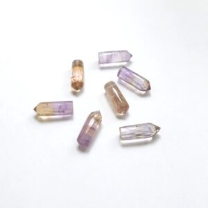 Natural Ametrine 6X12mm Bullet Pointer Loose Gemstone, Handmade Terminated Loose Gemstone, Multi Color Bullet Wand Stone DIY Jewelry Natural Ametrine 6X12mm Bullet Pointer Loose Gemstone, Handmade Terminated Loose Gemstone, Multi Color Bullet Wand Stone DIY Jewelry