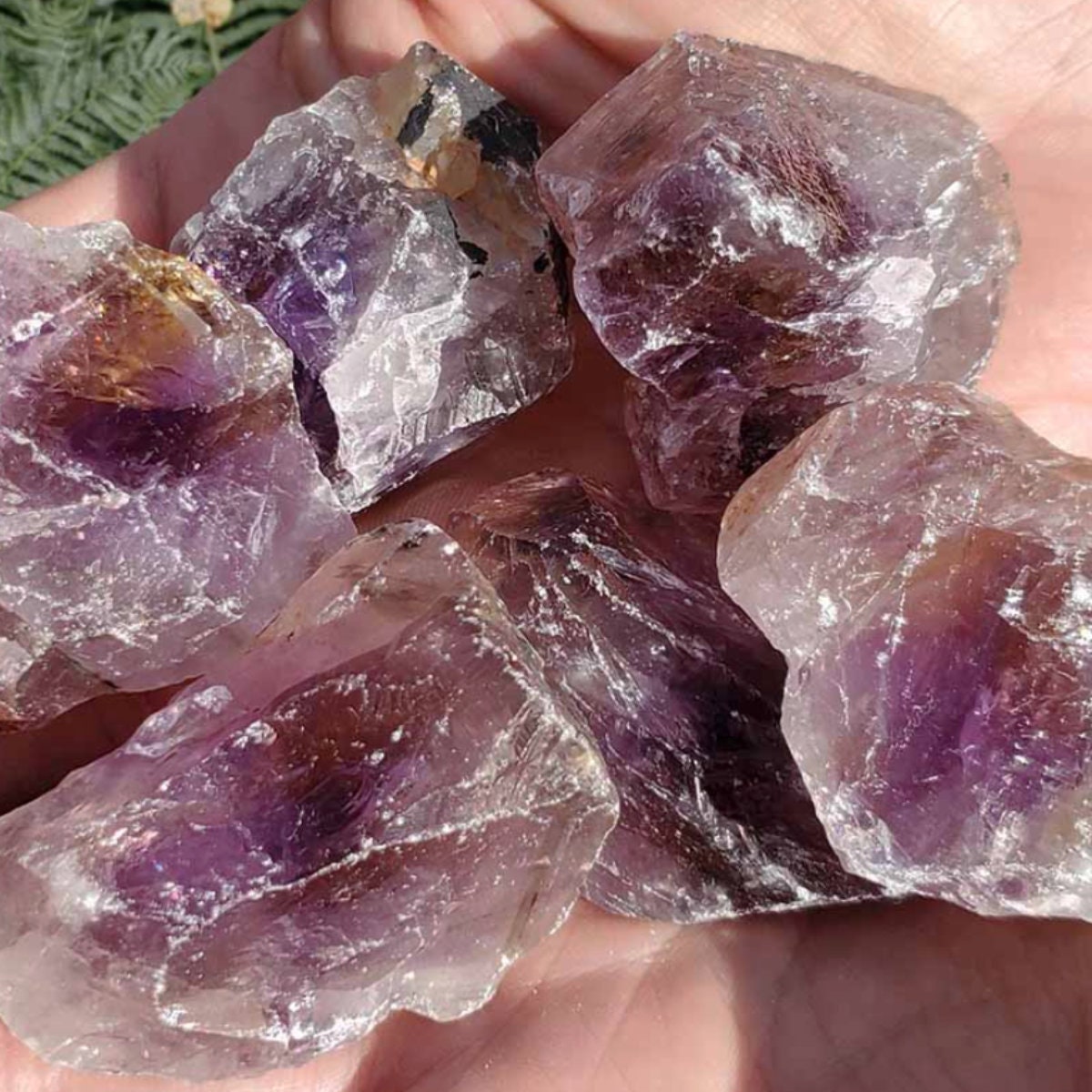 Ametrine - Raw Ametrine - Rough Ametrine - Ametrine Pieces - Ametrine Chunks - Ametrine Points - Ametrine Stone - Balancing -spiritual Stone