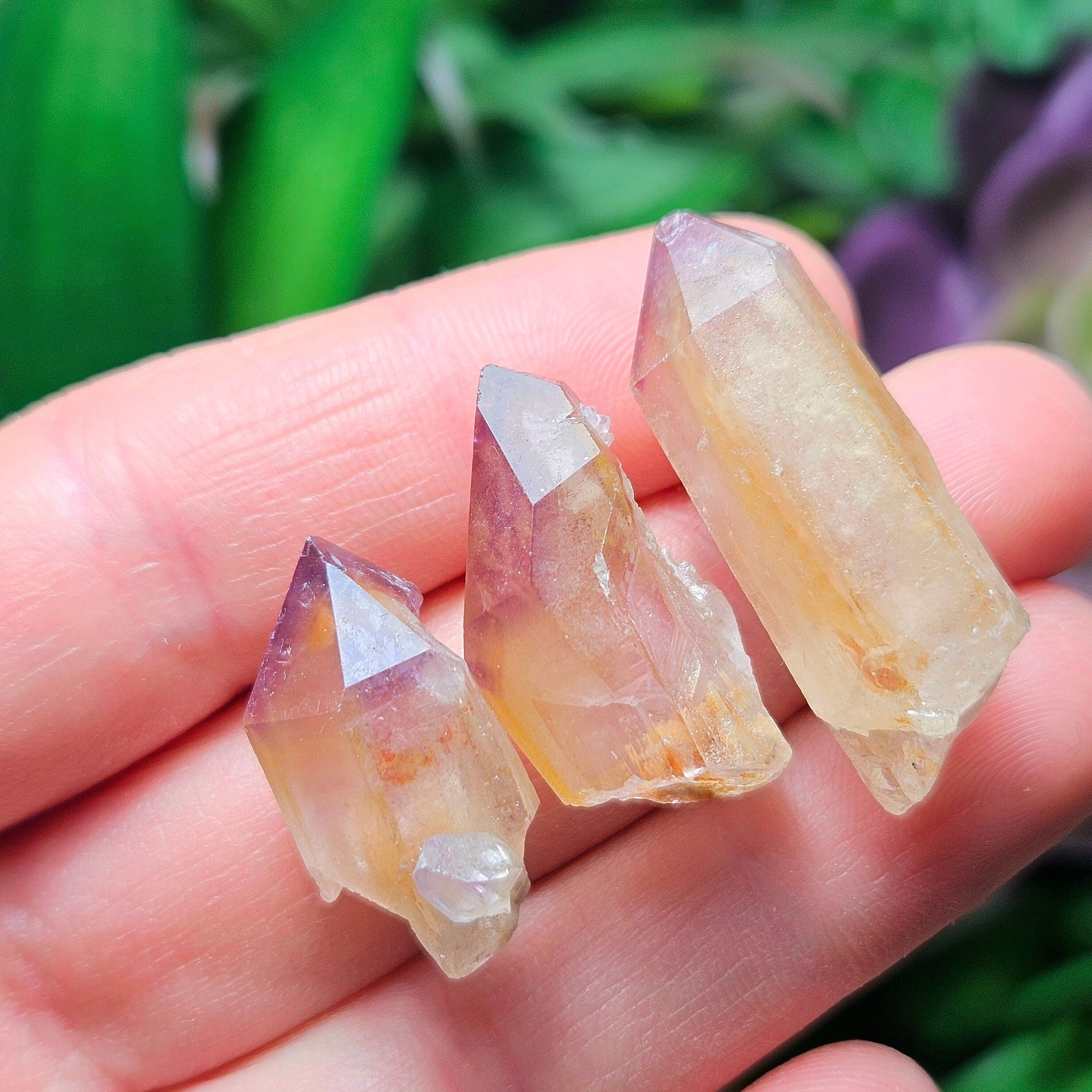 Purple Phantom Citrine Crystal Specimen: Raw Ametrine Trapiche Purple Phantom Citrine Crystal Specimen: Raw Ametrine Trapiche