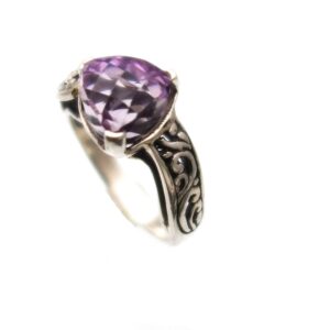 Ametrine Ring made in bali sterling silver jewelry ametrine jewelry size 8 ring beautiful design jewelry