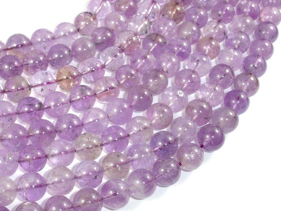 Ametrine, 10mm (9.8mm), Round Beads, 16 Inch, Full Strand, Approx 41 Beads, Hole 1mm (116054006)