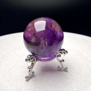 1.85"Natural Ametrine Sphere/Tibetan Himalayan High Altitude Amethyst Ball/Ametrine Purple Crystal Ball/Reiki Healing/Scrying Crystal Gift 1.85"Natural Ametrine Sphere/Tibetan Himalayan High Altitude Amethyst Ball/Ametrine Purple Crystal Ball/Reiki Healing/Scrying Crystal Gift
