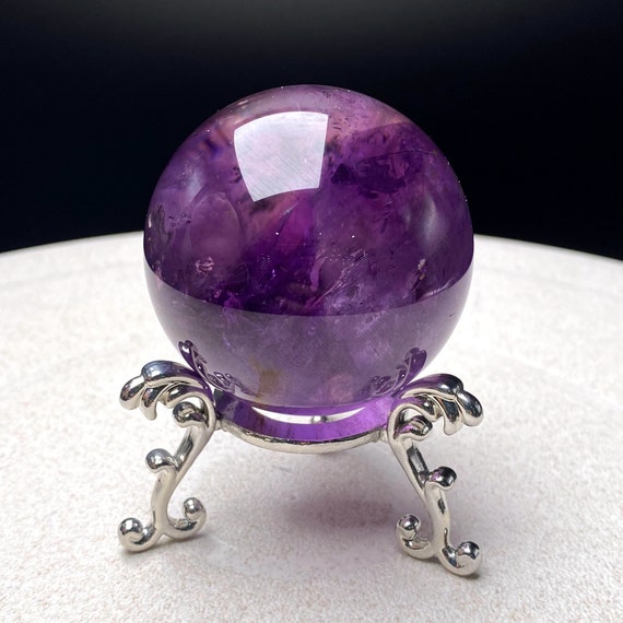 1.89"natural Ametrine Sphere/tibetan Himalayan Amethyst Ball/ametrine Purple Crystal Ball Gift 1.89"natural Ametrine Sphere/tibetan Himalayan Amethyst Ball/ametrine Purple Crystal Ball Gift