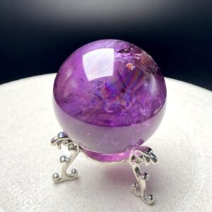 2.0"Natural Ametrine Sphere/Tibetan Himalayan High Altitude Amethyst Ball/Ametrine Purple Crystal Ball/Reiki Healing/Scrying Crystal Gift 2.0"Natural Ametrine Sphere/Tibetan Himalayan High Altitude Amethyst Ball/Ametrine Purple Crystal Ball/Reiki Healing/Scrying Crystal Gift