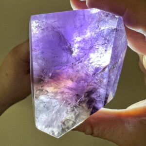 Ametrine Freeform | 192g | - #2 (polished Purple Crystal Chunk, Crown Chakra, Healing Stone) Ametrine Freeform | 192g | - #2 (polished Purple Crystal Chunk, Crown Chakra, Healing Stone)