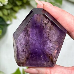 Ametrine Freeform | 143g | - #3 (polished Purple Crystal Chunk, Crown Chakra, Healing Stone)