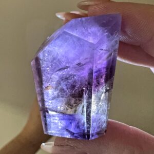 Ametrine Freeform | 32g | - #4 (polished Purple Crystal Chunk, Crown Chakra, Healing Stone)