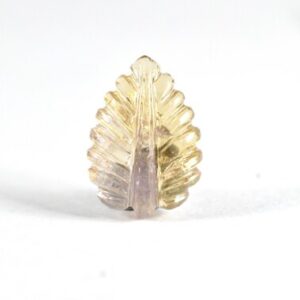 Ametrine Leaf Carving, Birthstone Gemstone, Nature Inspired Home Decor Ametrine Leaf Carving, Birthstone Gemstone, Nature Inspired Home Decor