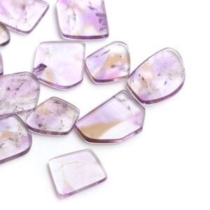 Natural Ametrine Smooth Slices Loose Gemstone, Ametrine Slices Jewelry Making Gemstone, Gift For Her, Set Of Pair Natural Ametrine Smooth Slices Loose Gemstone, Ametrine Slices Jewelry Making Gemstone, Gift For Her, Set Of Pair