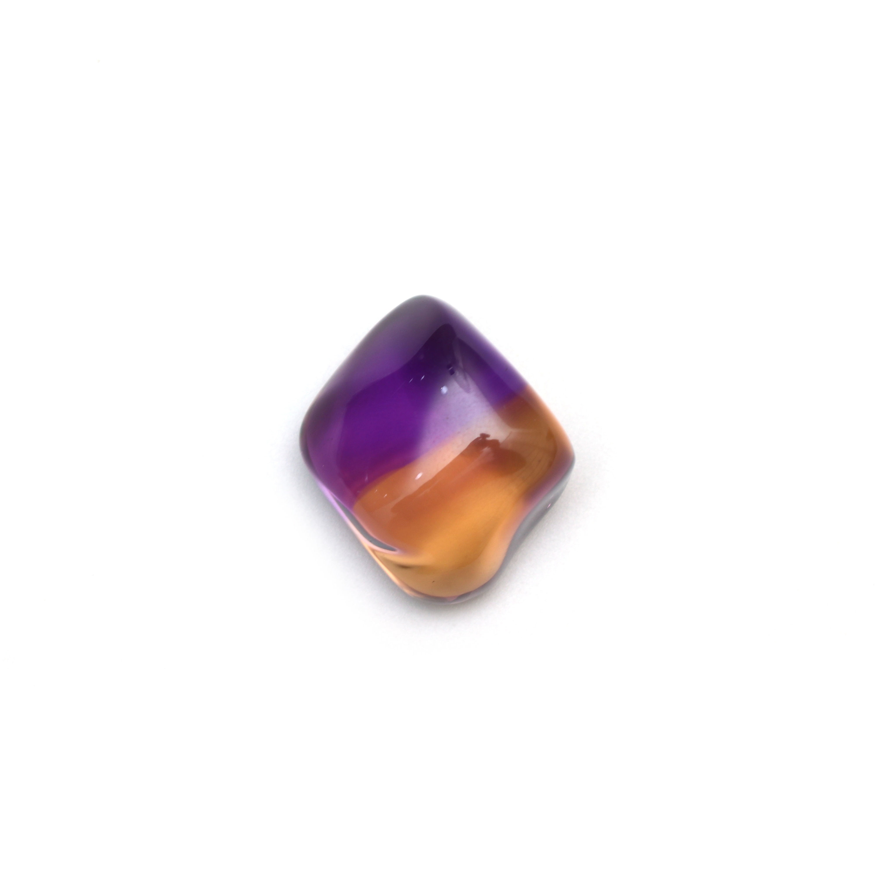 Natural Ametrine Smooth Tumble Loose Gemstone, 19x20mm, Ametrine Smooth Tumble Gemstone Loupe Clean, Aaa Quality Gemstone Natural Ametrine Smooth Tumble Loose Gemstone, 19x20mm, Ametrine Smooth Tumble Gemstone Loupe Clean, Aaa Quality Gemstone
