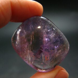 Rare Ametrine (amethyst + Citrine) Tumbled Stone From Bolivia - 1.2" - 15.37 Grams Rare Ametrine (amethyst + Citrine) Tumbled Stone From Bolivia - 1.2" - 15.37 Grams