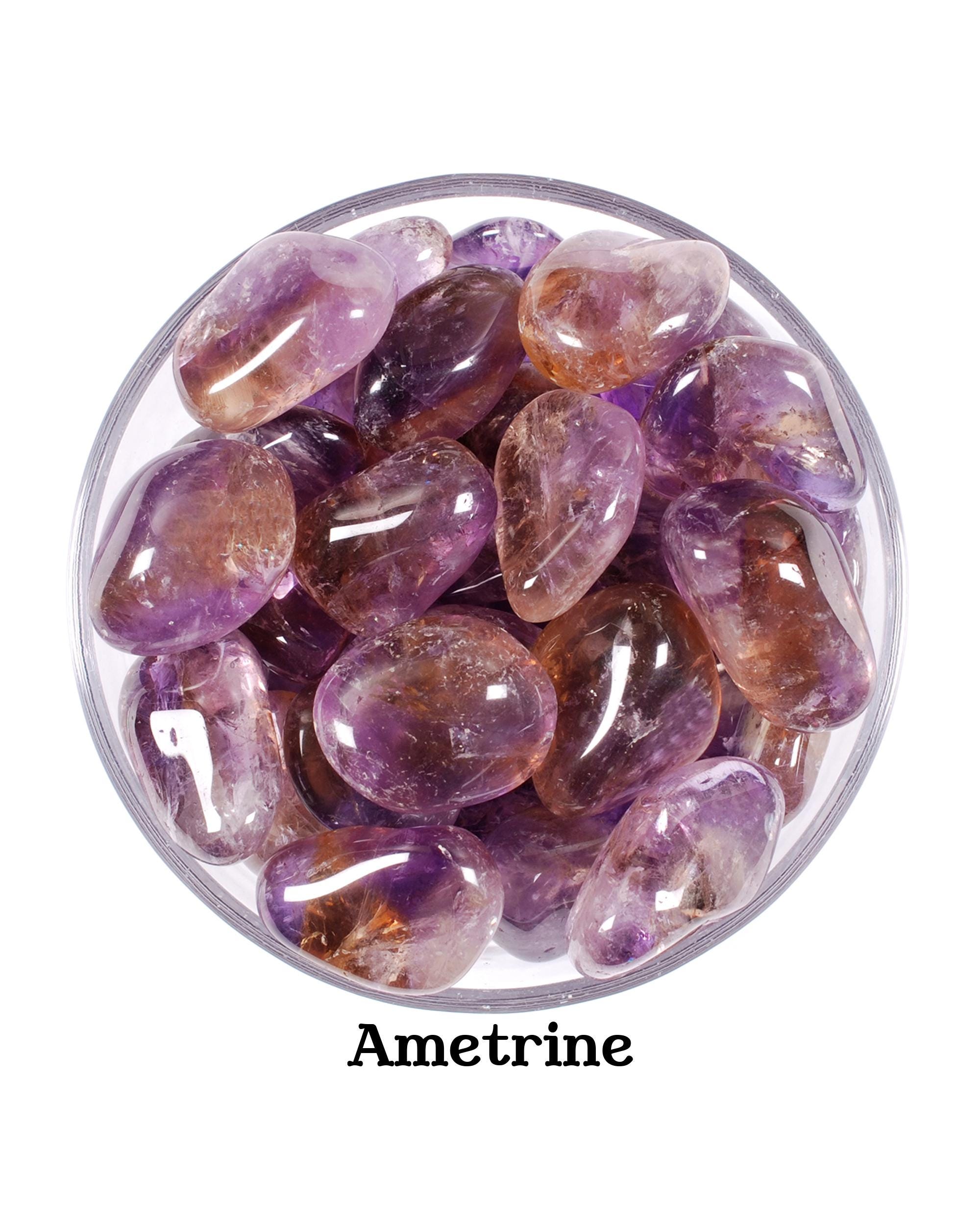 Ametrine Tumbled Stone, Spiritual Clarity, Abundance And Harmony Crystal, Stress Relief, Balance Gemstone, Gift Gemini Libra, Natural Gems Ametrine Tumbled Stone, Spiritual Clarity, Abundance And Harmony Crystal, Stress Relief, Balance Gemstone, Gift Gemini Libra, Natural Gems