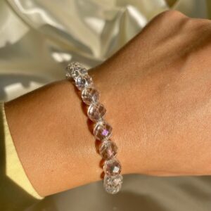 Angel Aura Quartz Bracelet AAA+ • 8mm Genuine Gemstone Stretch Bracelet • Iridescent Crystal Jewelry • Awareness • Positivity • Harmony Angel Aura Quartz Bracelet AAA+ • 8mm Genuine Gemstone Stretch Bracelet • Iridescent Crystal Jewelry • Awareness • Positivity • Harmony