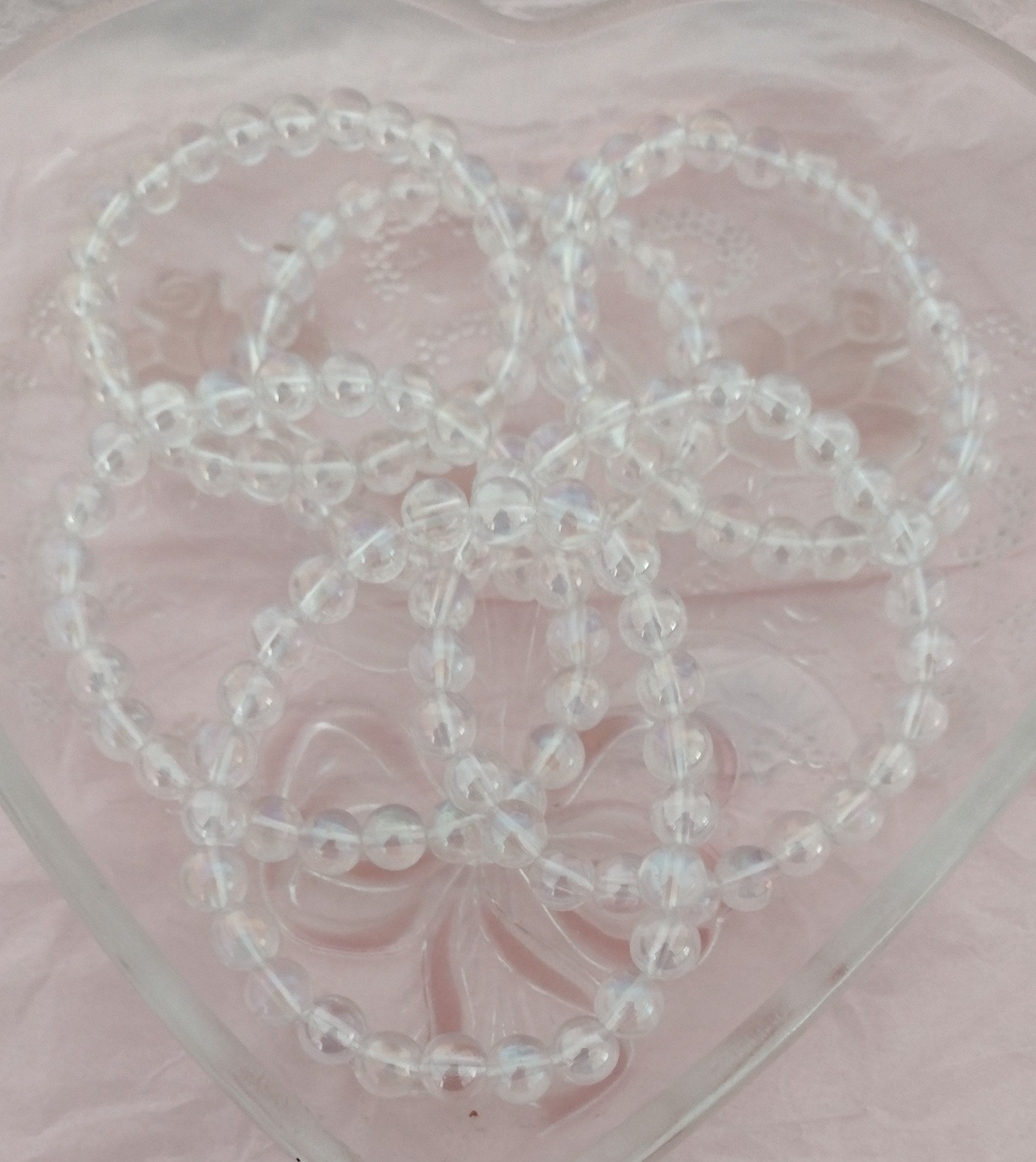 Angel Aura Quartz Gemstone/crystal Bracelet