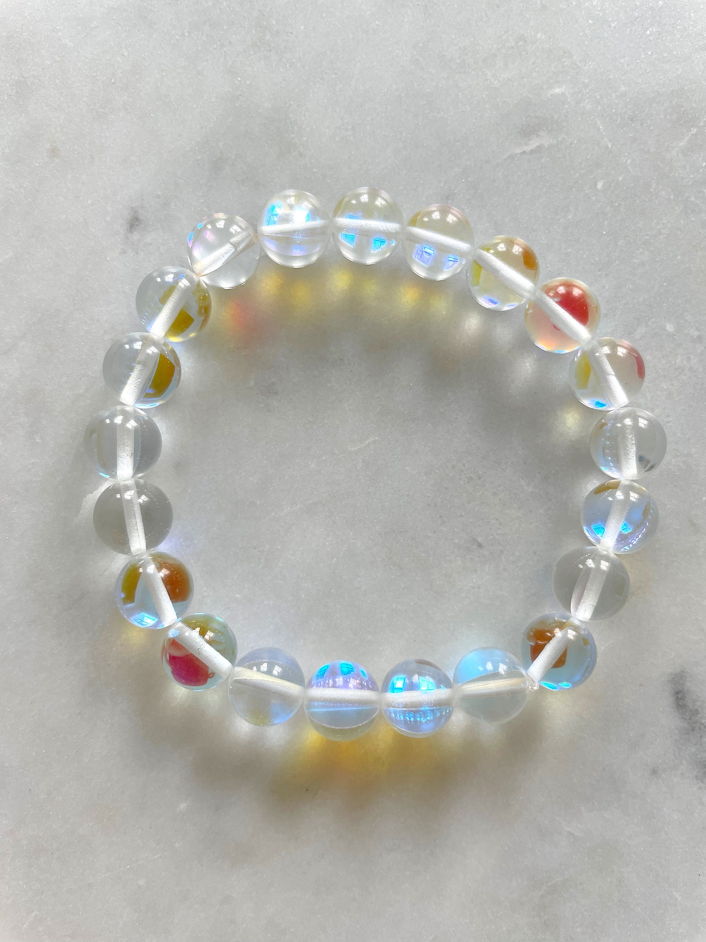 Angel Aura Quartz Healing Bracelet (8mm Aaa Quality Gemstone Beads, Handmade), Angel Aura Bracelet, Angel Bracelet Angel Aura Quartz Healing Bracelet (8mm Aaa Quality Gemstone Beads, Handmade), Angel Aura Bracelet, Angel Bracelet