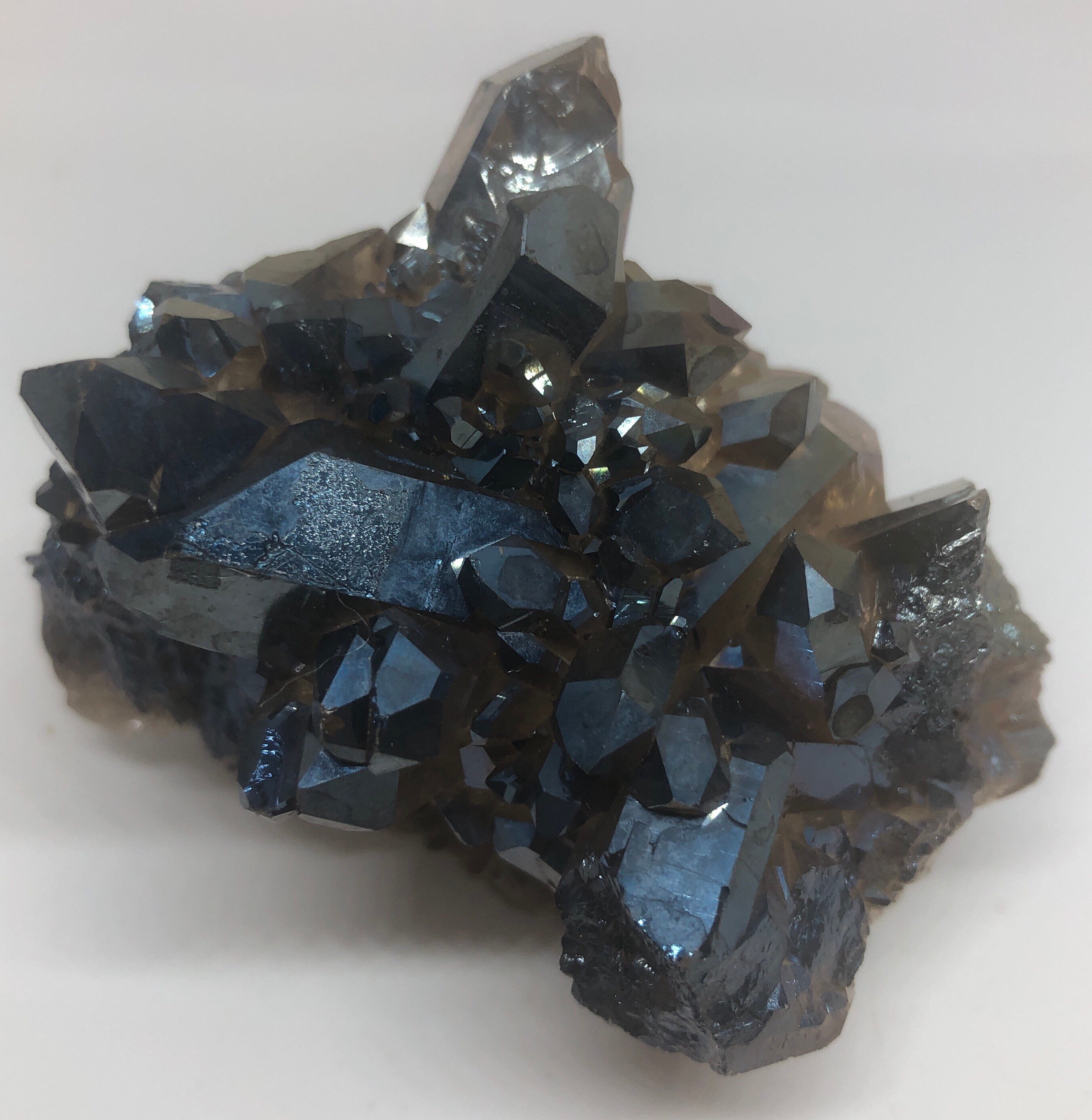 Angel Aura Quartz Cluster: Rainbow Healing Crystal, 208 Grams Angel Aura Quartz Cluster: Rainbow Healing Crystal, 208 Grams