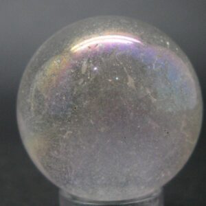 Beautiful Angel Aura Quartz Crystal Sphere Ball From Brazil - 1.1" Beautiful Angel Aura Quartz Crystal Sphere Ball From Brazil - 1.1"