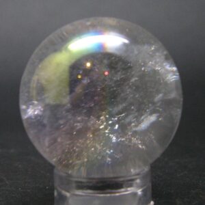 Beautiful Angel Aura Quartz Crystal Sphere Ball From Brazil - 1.0" Beautiful Angel Aura Quartz Crystal Sphere Ball From Brazil - 1.0"