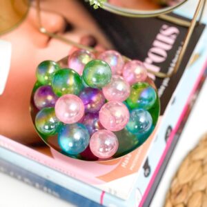 Angel Aura Quartz Crystal Sphere: Iridescent Rainbow Stone (20-30 mm) Angel Aura Quartz Crystal Sphere: Iridescent Rainbow Stone (20-30 mm)