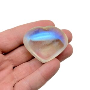 Angel Aura Quartz Heart Gemstone - Gemstone Heart - Heart Shape Chakra Crystal - Meditation Crystals – He1291 Angel Aura Quartz Heart Gemstone - Gemstone Heart - Heart Shape Chakra Crystal - Meditation Crystals – He1291