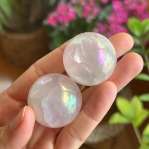 Angel Aura Rose Quartz Sphere, Orb Angel Aura Rose Quartz Sphere, Orb