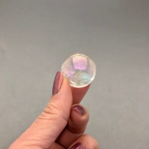 Angel Aura Quartz Small Sphere (1" Diameter+) For Wish Bottles Spell Jars Metaphysical Crystal Crystal Grids Auric Protection Lightbody Angel Aura Quartz Small Sphere (1" Diameter+) For Wish Bottles Spell Jars Metaphysical Crystal Crystal Grids Auric Protection Lightbody