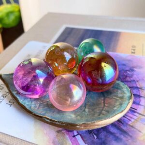 Angel Aura Quartz Sphere, Crystal Ball Angel Aura Quartz Sphere, Crystal Ball