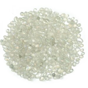 Angel Aura Quartz Chips – Gemstone Chips – Crystal Semi Tumbled Chips - Bulk Crystal - 5-8mm - CP1125