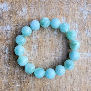 Green Angelite Gemstone Bracelet, Green Beaded Bracelet, Stacking Bracelet, Chunky Bracelet, 12mm Gemstone Bracelet, Pretty Green Bracelet Green Angelite Gemstone Bracelet, Green Beaded Bracelet, Stacking Bracelet, Chunky Bracelet, 12mm Gemstone Bracelet, Pretty Green Bracelet
