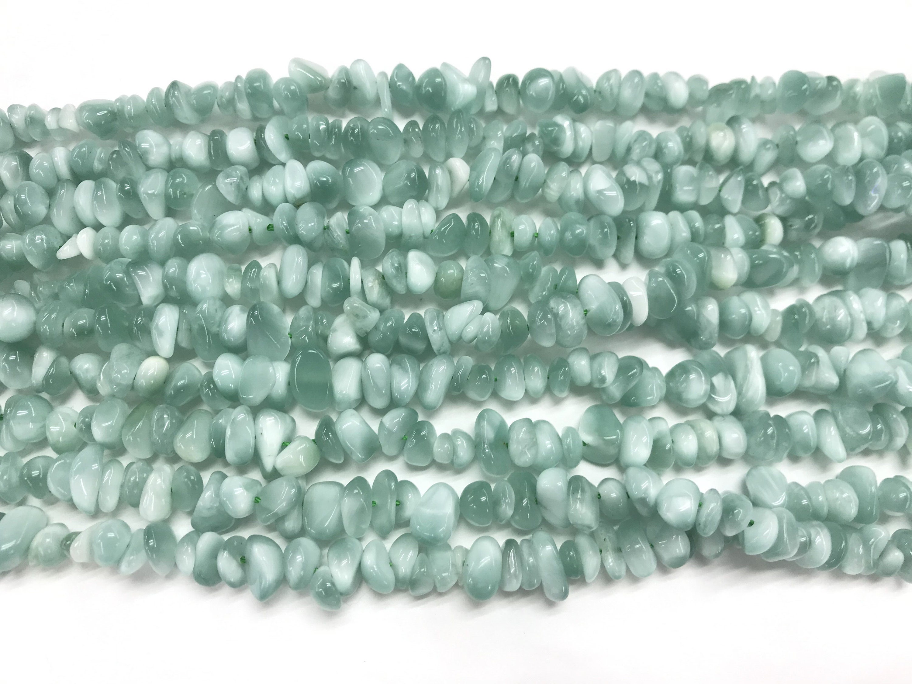Aqua Green Angelite 6-9mm Nuggets Genuine Gemstone Chips Loose Beads 15 Inch Jewelry Supply Bracelet Necklace Material Support Wholesale Aqua Green Angelite 6-9mm Nuggets Genuine Gemstone Chips Loose Beads 15 Inch Jewelry Supply Bracelet Necklace Material Support Wholesale