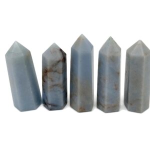 Angelite Obelisk Tower Stone - Gemstone Tower - Meditation Gemstone - Crystal Gifts - Home Crystal Decor - Tw1116 Angelite Obelisk Tower Stone - Gemstone Tower - Meditation Gemstone - Crystal Gifts - Home Crystal Decor - Tw1116