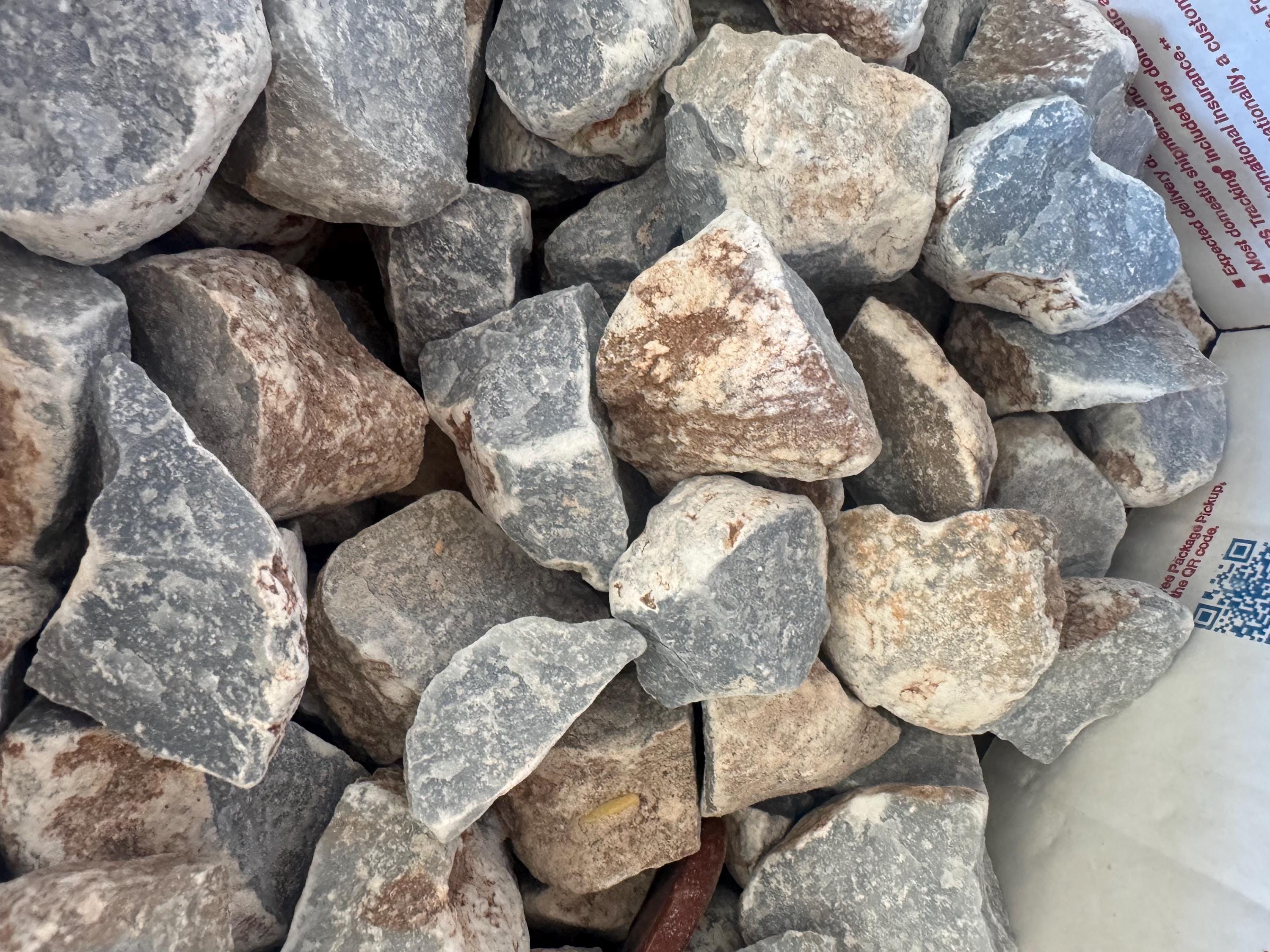Bulk Raw Angelite – 1lb 2lb 3lb – Natural Healing Crystals For Meditation, Reiki & Display