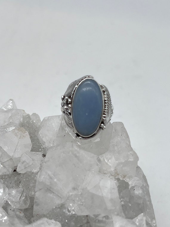 Beautiful Angelite Ring, Size 7 Beautiful Angelite Ring, Size 7