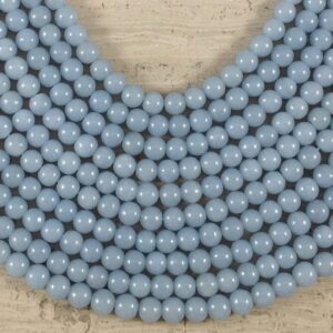 Angelite Round 4mm 6mm 8mm