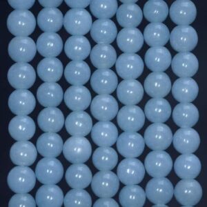 4MM Natural Angelite Gemstone Grade AAA Round Loose Beads 15 inch Full Strand (80016361-P59)