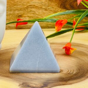Angelite Pyramid, Healing Crystal, Angelite Pointer, Metaphysical, Reiki Angelite Pyramid, Healing Crystal, Angelite Pointer, Metaphysical, Reiki