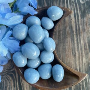 Angelite Tumble, Angelite, Qty. 1 Angelite Tumble, Angelite, Qty. 1