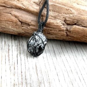 Apache Tear Pendant - Cope with Grief/Sadness, Forgiveness, Release, Reiki, Necklace