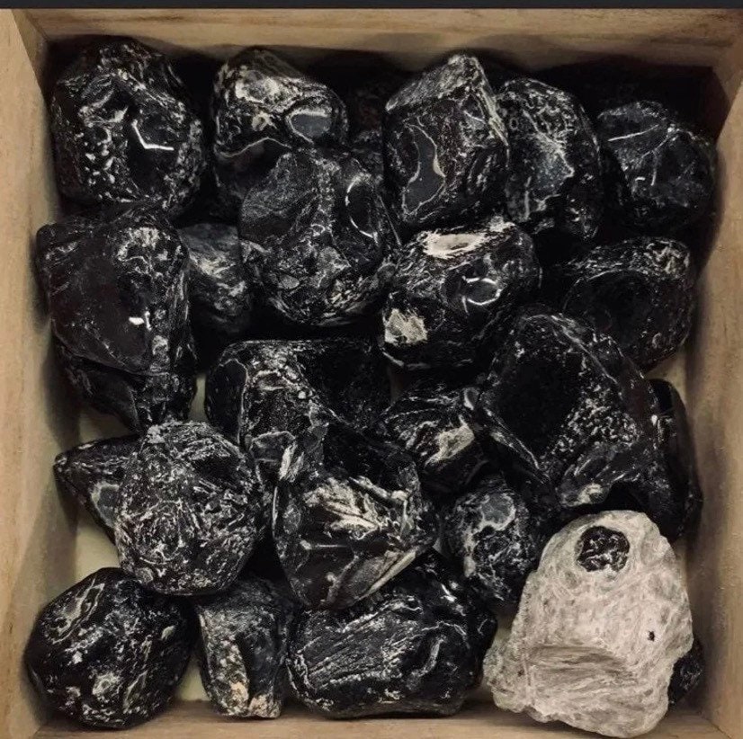 Apache Tears Black Obsidian Volcanic Glass Rough Raw Natural Crystal Gemstones Apache Tears Black Obsidian Volcanic Glass Rough Raw Natural Crystal Gemstones