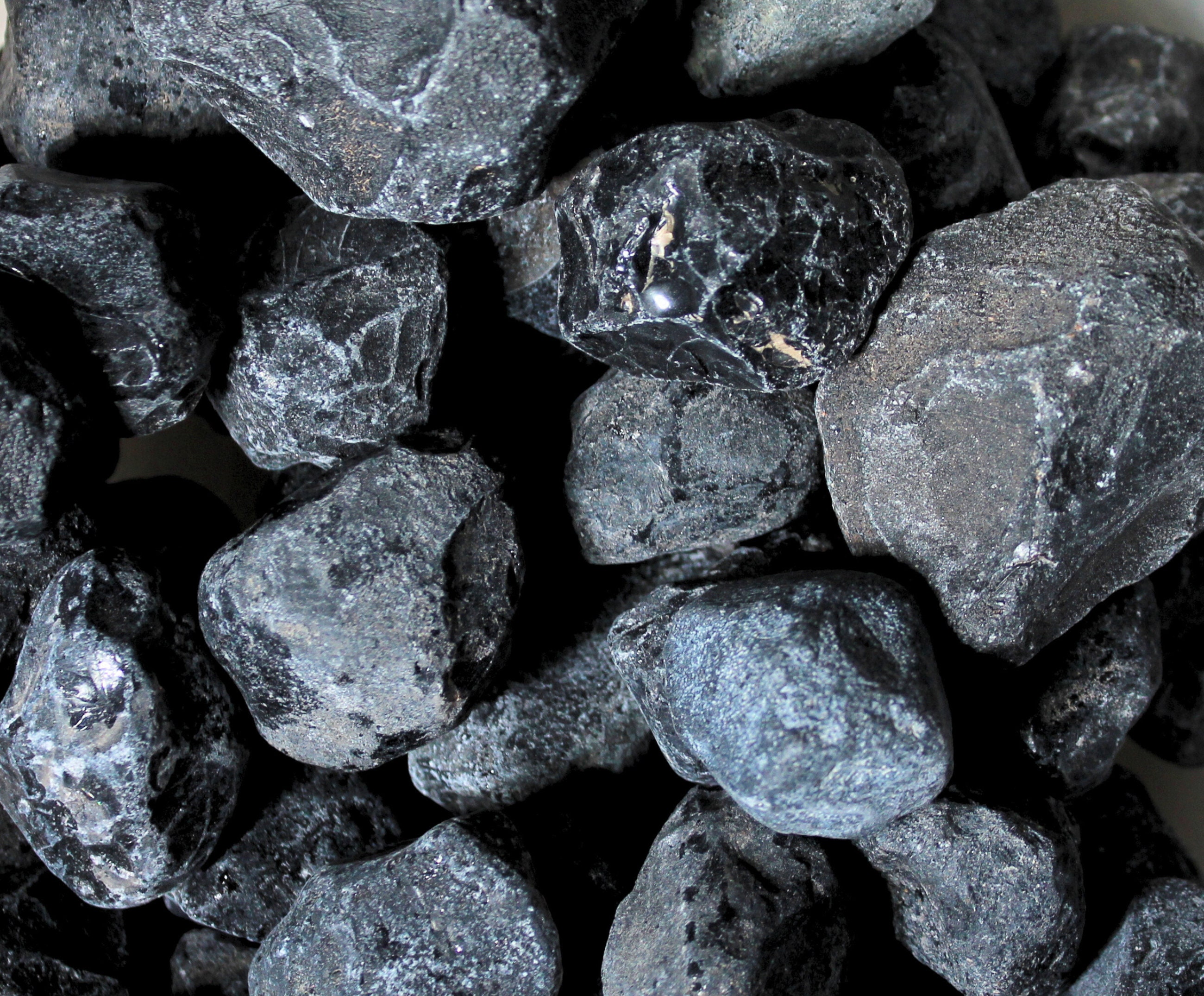 Apache Tears | Pick Your Stones | Raw Rough Obsidian | Volcanic Glass | Raw Crystals For Grief | Bulk Wholesale Crystals | Marekanite