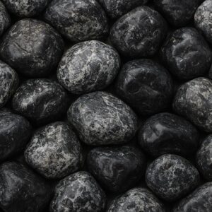 Apache Tears Rough Stones – 5 Piece Lot of Natural Obsidian Healing Crystals