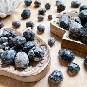 Apache Tears Raw Tumbled Stone