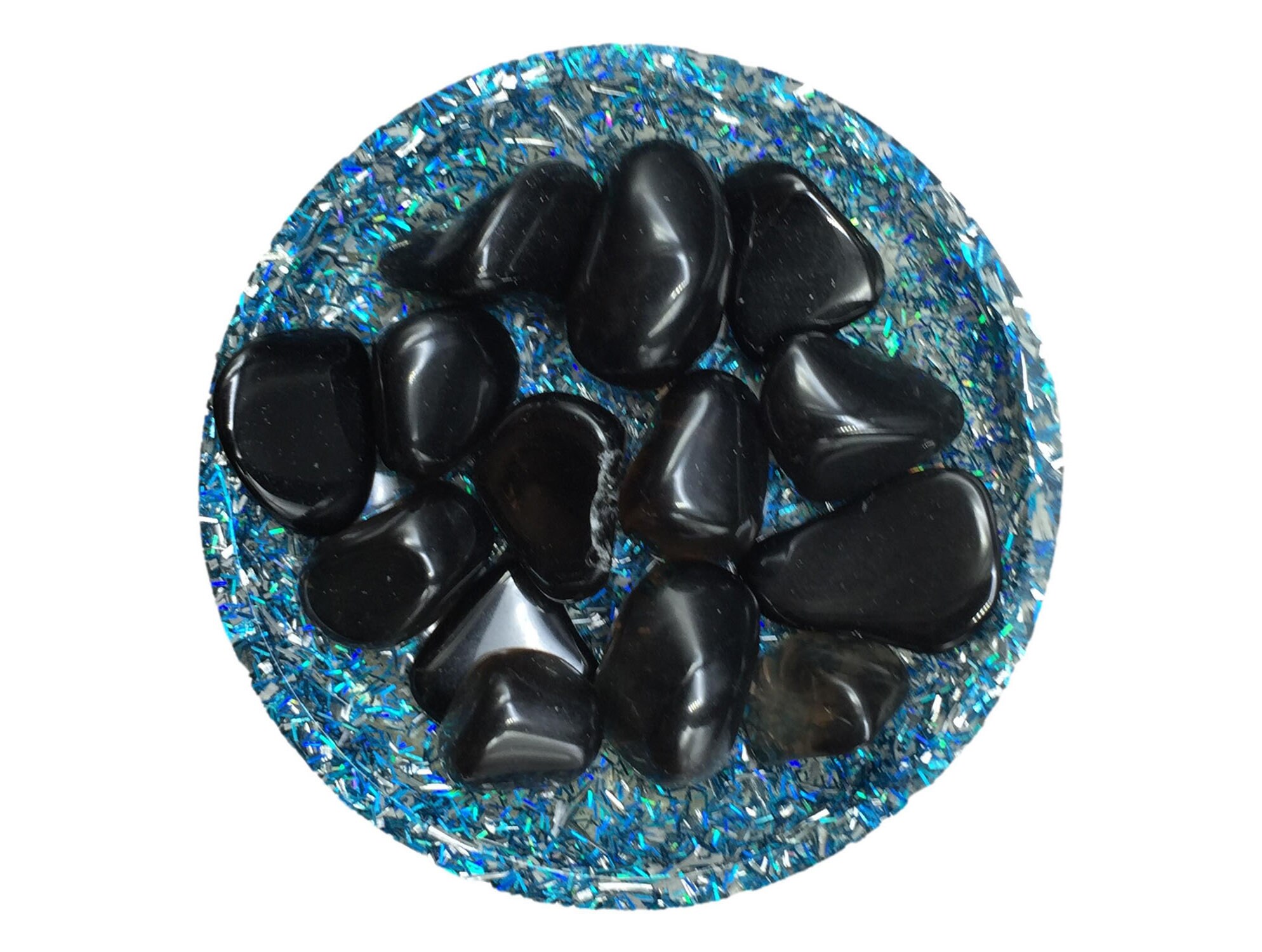 Apache Tears Crystal Chips – Various Sizes | Apache Tears Chips | Gemstone Chips | Orgonite Supplies | Us Seller - Ships From The Us