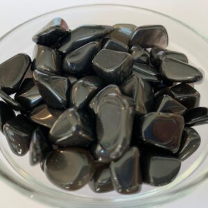 Small Apache Tear Tumbled Stone