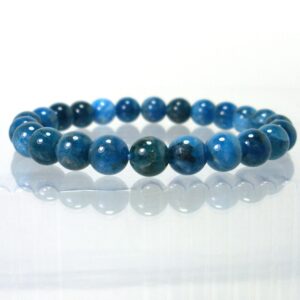 Natural Apatite Bracelet 8mm, Handmade  Womens Mens Bracelet, Gift for Women, Gift for Men, Natural Gemstone Beaded Bracelet +Gift Bag