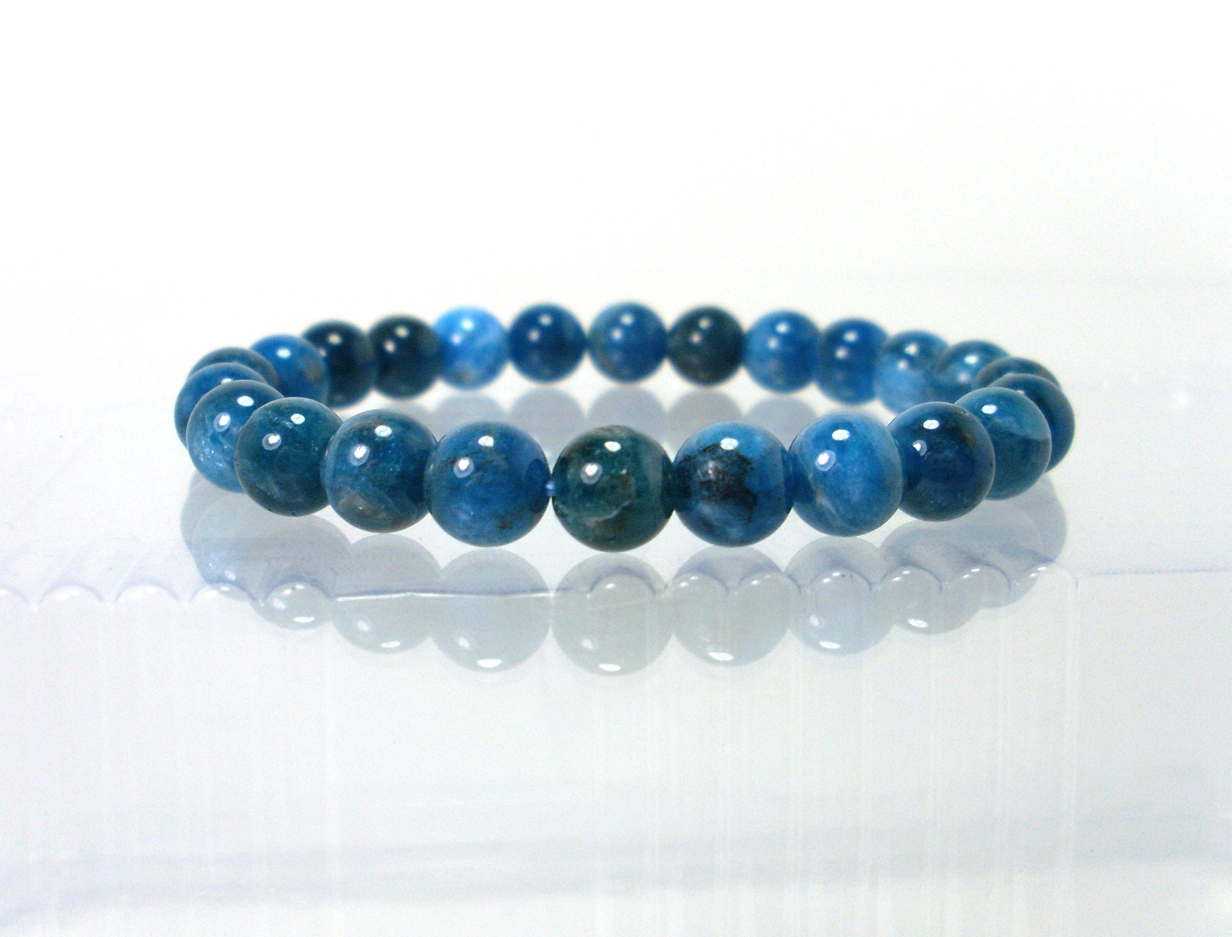 Natural Apatite Bracelet 8mm, Handmade Womens Mens Bracelet, Gift For Women, Gift For Men, Natural Gemstone Beaded Bracelet +gift Bag Natural Apatite Bracelet 8mm, Handmade Womens Mens Bracelet, Gift For Women, Gift For Men, Natural Gemstone Beaded Bracelet +gift Bag