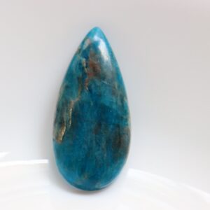 Big Size Apatite Cabochon, Blue Apatite Pocket Stone, Crystal Healing Cabochon, Healing Stone, High Quality Ethical Crystals, Loose Stone.