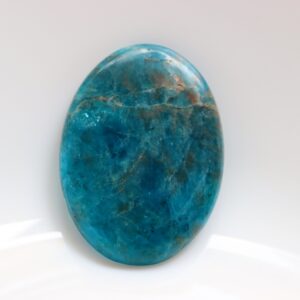 Big Size Apatite Cabochon, Blue Apatite Pocket Stone, Crystal Healing Cabochon, Healing Stone, High Quality Ethical Crystals, Loose Stone.