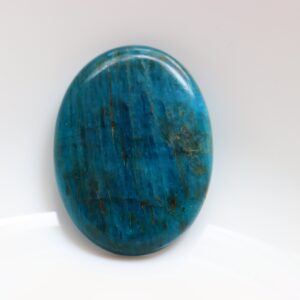 Big Size Apatite Cabochon, Blue Apatite Pocket Stone, Crystal Healing Cabochon, Healing Stone, High Quality Ethical Crystals, Loose Stone.